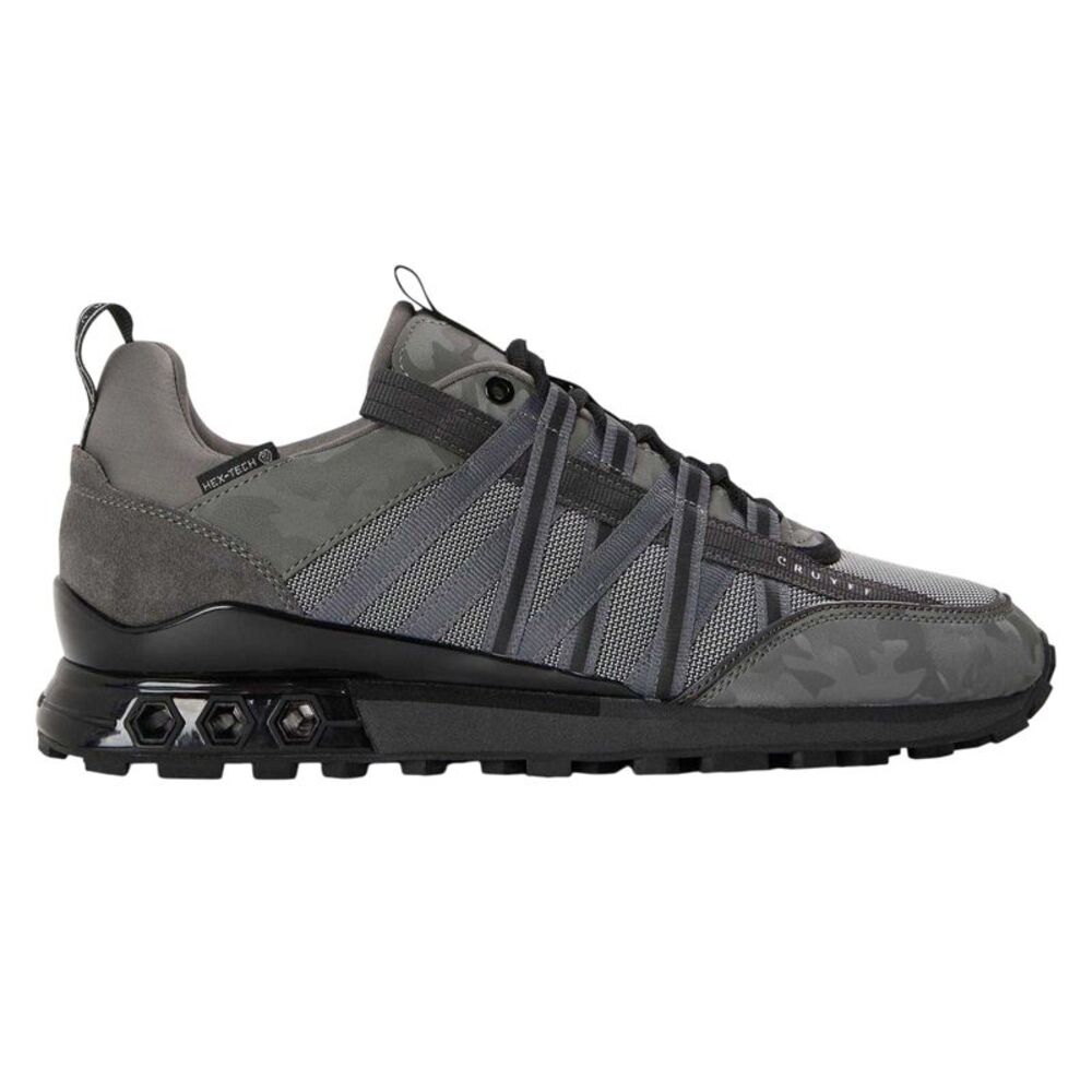 Cruyff Mens Fearia Hex-Tech Sneakers / Gray/Black